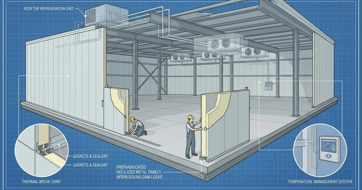 Window Spec For Cold Storage Panel Cold Storage: Ukuran & Spesifikasi Cold Room 2026 | SandwichPanels.id