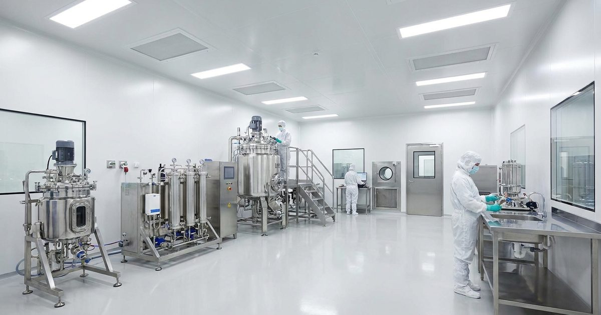 食品工业洁净室建设使用模块化面板