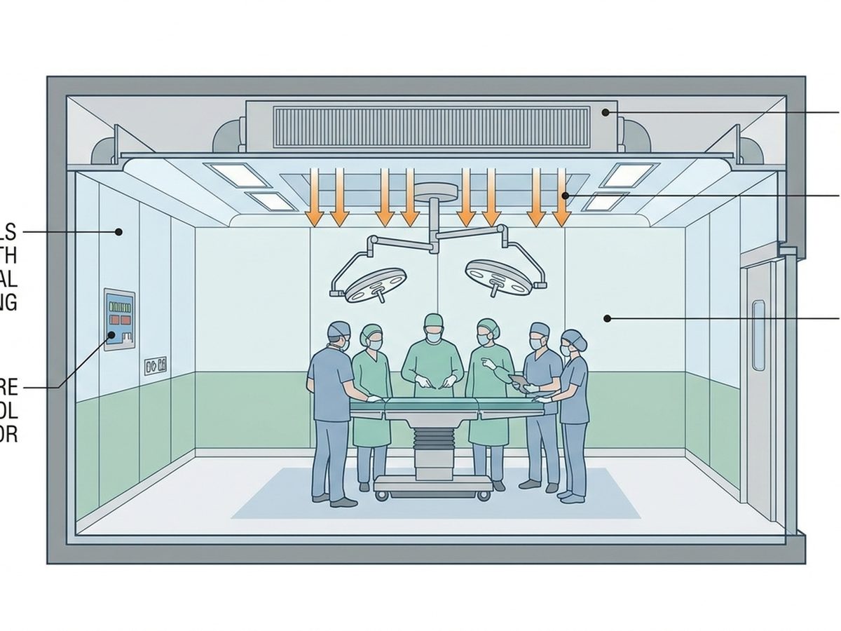 Modular Operating Theatre Component Diagram
