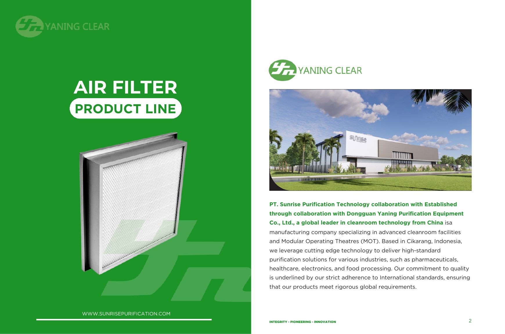 Air Filter Catalogue