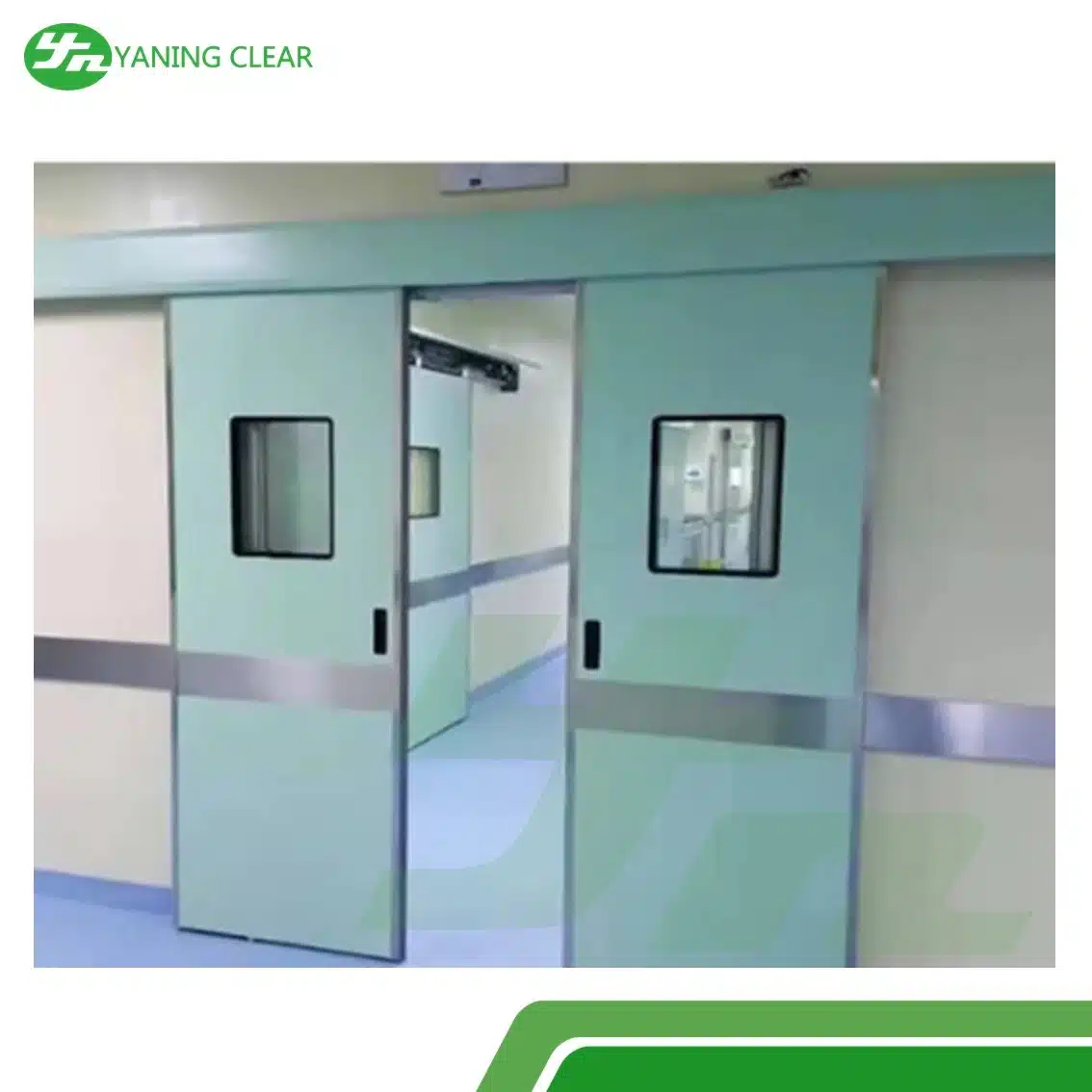 适用于医院与医疗洁净区的气密滑门